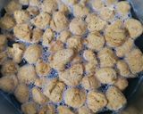 A picture of step 1 of Protein loaded Soya tikki.