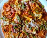 Colourful Veggie Pizza recipe step 6 photo