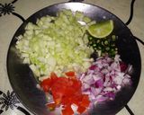 পাঁপড় চাট (Papad Chat recipe in Bengali) রেসিপির ধাপ 1 ছবি