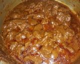 A picture of step 7 of Beef Haleem.