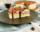 Une image de l'étape 6 de Gâteau de crêpes façon tiramisu.
