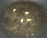 A picture of step 1 of Shahi Beson Halwa.