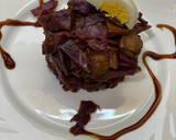 Foto del paso 8 de la receta: Lombarda con panceta y cebolla caramelizada, piñones, pasas Jolie