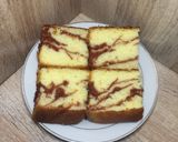 Foto langkah ke 7 dari resep Bolu Marmer Panggang Putih Telur.