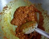A picture of step 3 of Chhola puri.