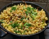 A picture of step 5 of Twisted Chilli Garlic Pasta with Chicken.
