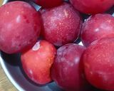 A picture of step 1 of Rakhi Special Mawa Stuffed Plum Gulab Jamun : No Oil, No Ghee.