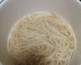 Foto del paso 9 de la receta: Albóndigas con queso "Puré de papa" "Spaghetti con queso" 3 en 1