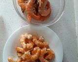 Foto del paso 4 de la receta: Arroz con rape, langostinos, calamar y calabacín