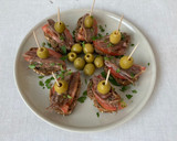 Foto del paso 6 de la receta: Pinchos fríos de tomate y anchoa