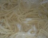 A picture of step 4 of Parmesan Garlic Rosemary noodles.
