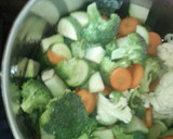 Foto del paso 1 de la receta: Ensalada de vegetales al vapor