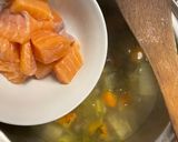 Finnish Salmon Soup ➡️ "Lohikeitto" 🇫🇮 🍣 🥣 রেসিপির ধাপ 4 ছবি
