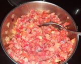 A picture of step 1 of Pizza sauce with paneer(jain).