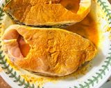 Gambar langkah 2 resipi 👩🍳Masak Lemak Ikan Jenahak Goreng.