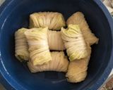 Foto langkah ke 3 dari resep Sawi Isi Tahu.