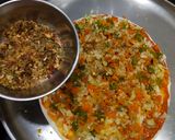 A picture of step 3 of Vegetable Pizza On Tawa.