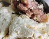 Hình bước làm 2 của món Đậu hũ “há miệng chờ” thịt heo sốt cà