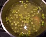 Une image de l'étape 4 de Cuisson des petits pois frais.