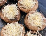 Une image de l'étape 6 de Champignons au four farcis au Boursin®️.