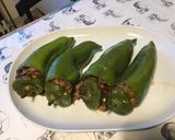 Une image de l'étape 8 de Poivrons cornes farcis au porc et tomates.