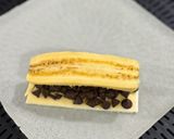 Gambar langkah 8 resipi Popia Pisang Chocolate Cheese (+ Tips Lembutkan Kulit Popia).