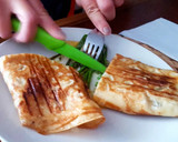 Foto del paso 13 de la receta: Tortita Maíz con Trigueros, Champiñones, Panceta, Queso y Huevo