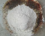 A picture of step 1 of Kfc style crispy fried chicken.