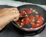 A picture of step 5 of Palak Paneer.