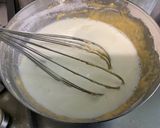 Une image de l'étape 9 de Flan de panais et courgettes à la crème et persil.