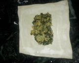 A picture of step 4 of Veggies Spring Roll.