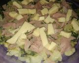 Foto del paso 6 de la receta: Coliflor gratinado con acelga y jamón