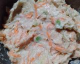 Foto langkah ke 2 dari resep Nugget ayam sayur sederhana(eggless).