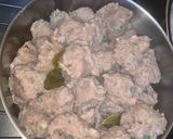 Foto langkah ke 5 dari resep Baso Bakso Empuk (resep bisa untuk dimsum sapi atau ayam).