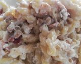 Foto del passaggio 3 della ricetta 417 * Fusilli con noci, speck e ricotta 🥜🥓🧀