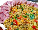 Pas rețetă Cotechino con lentiche 4 fotografie