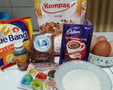 Foto langkah ke 2 dari resep Cake nutrijell cokelat#pr_olahancokelat.