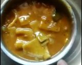 A picture of step 3 of Dal dhokle.