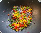 Mexikói jellegű cukkini tekercs (Gábor ötlete 🙏) recept fázis 2 fotója