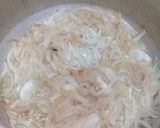 A picture of step 1 of Aloo Gosht.