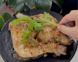 Gambar langkah 5 resipi Ayam rebus Thai.