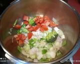 Foto del paso 1 de la receta: Calamares rellenos con salsa de langostinos