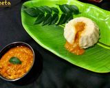 A picture of step 5 of Lava Idli With Molten Sambhar.