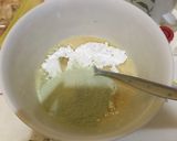 Foto langkah ke 2 dari resep Matcha Brownies Kukus.