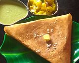 A picture of step 4 of Mixdaal Dosa.