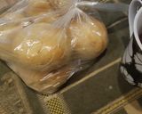 A picture of step 7 of Eggless bread rolls.