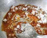 A picture of step 1 of Narali Bhat.