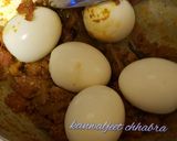 A picture of step 4 of Dhaba style egg curry.