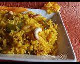 A picture of step 4 of Mango Pulav.