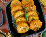 स्पाइसी कॉर्न कॉइन्स(SPICY CORN COINS RECIPE IN HINDI) रेसिपी चरण 4 फोटो